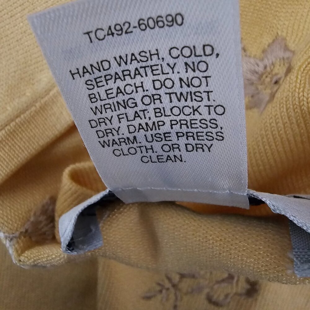 Pendleton Vintage Silk Blend Embroidered Floral S… - image 6